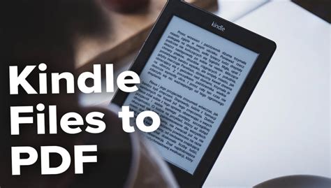 how to download kindle books to pdf: exploring the process and its nuances